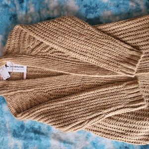 Refuge Tan Knit Sweater